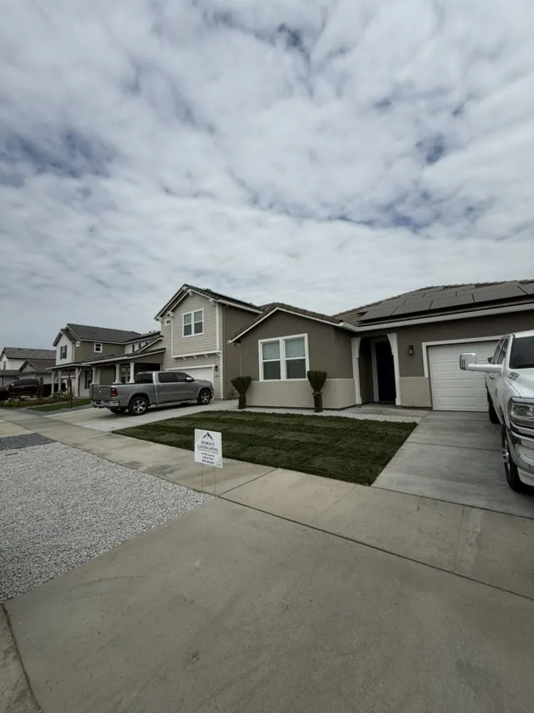 Professional landscape design for residential properties in Hanford, CA by Ochoas Landscaping