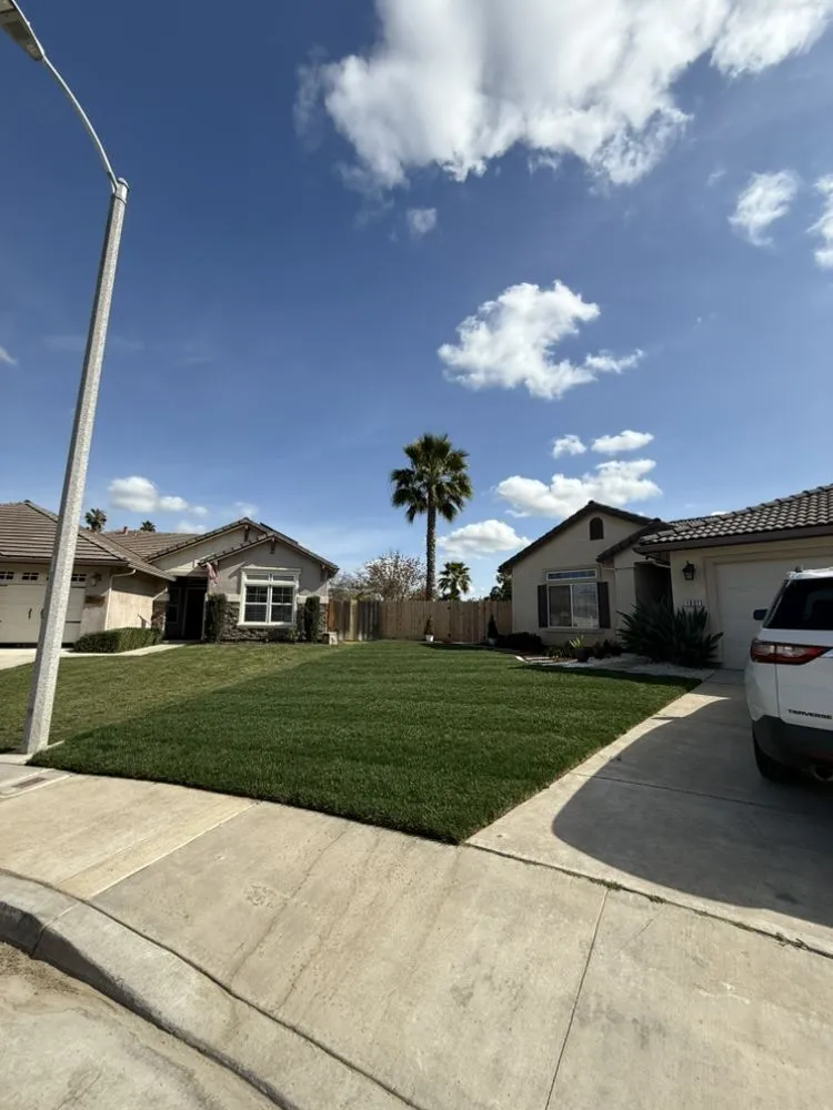 Local yard cleanup service with custom design in Hanford, CA by Ochoas Landscaping