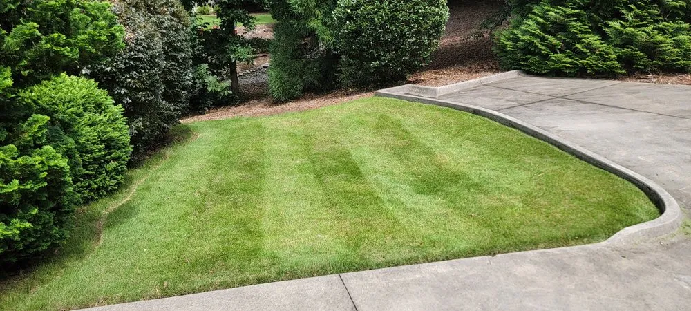 Local landscape design near you in Walhalla, SC by Oconee Roots Lawn Care