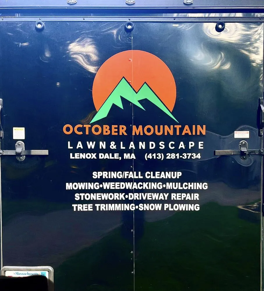 Custom outdoor landscaping in Lenox Dale, MA - October Mountain Lawn & Landscape