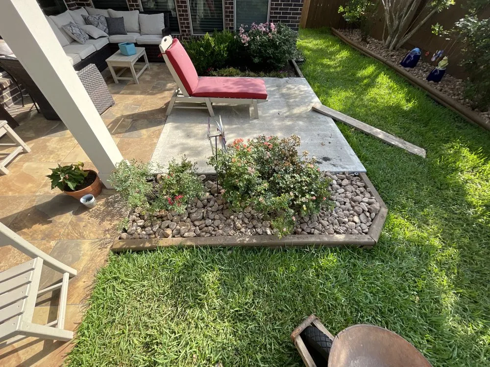Affordable garden landscaping for residential properties in Richmond, TX by OD Home Services