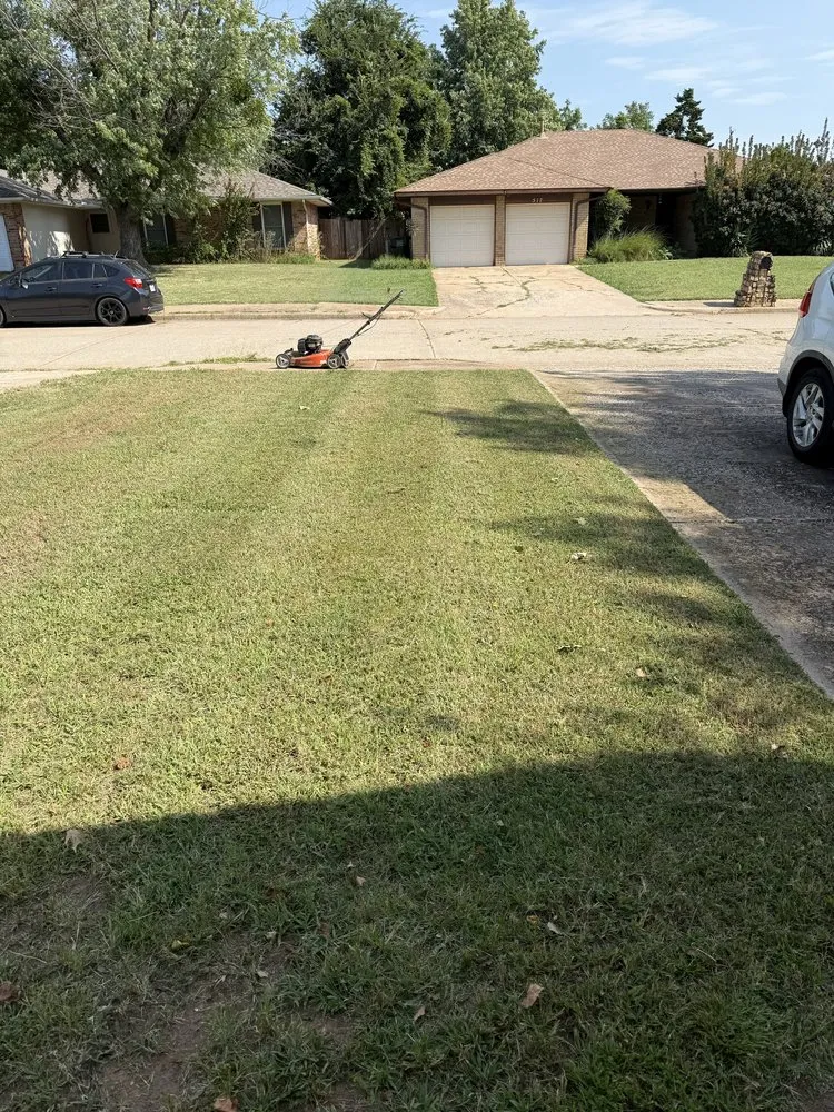 Reliable lawn mowing service in Edmond, OK by ODaniel Landscaping