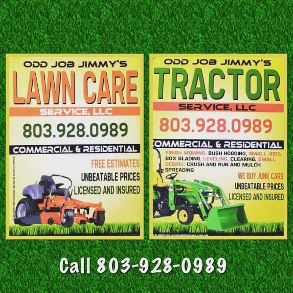 Expert residential landscaping for beautiful yards across Orangeburg, SC - Odd Job Jimmys