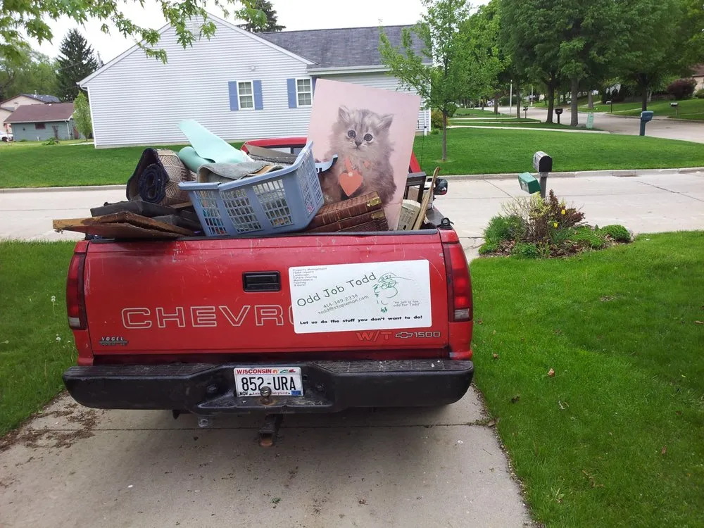 Affordable garden landscaping for homes in Milwaukee, WI by Odd Job Todd