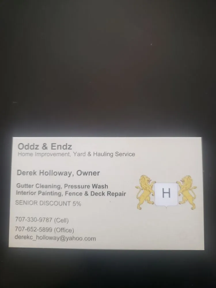 Reliable yard cleanup service near you in American Canyon, CA by Oddz & Endz Home Improvement Services