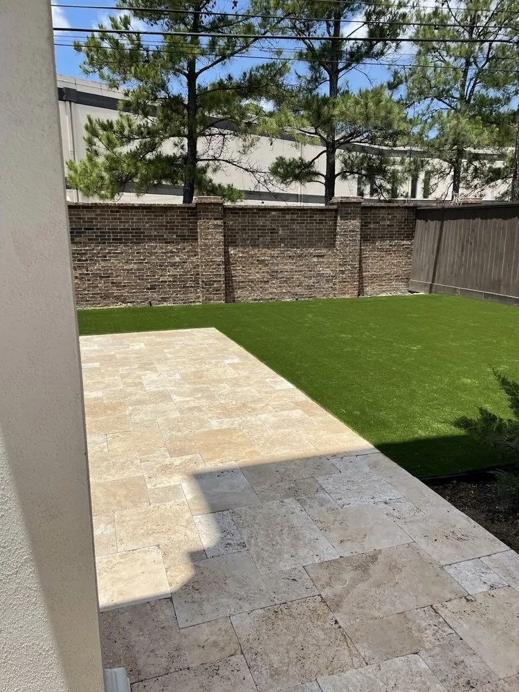 Affordable lawn mowing service in Houston, TX by O'Dell's Landscaping