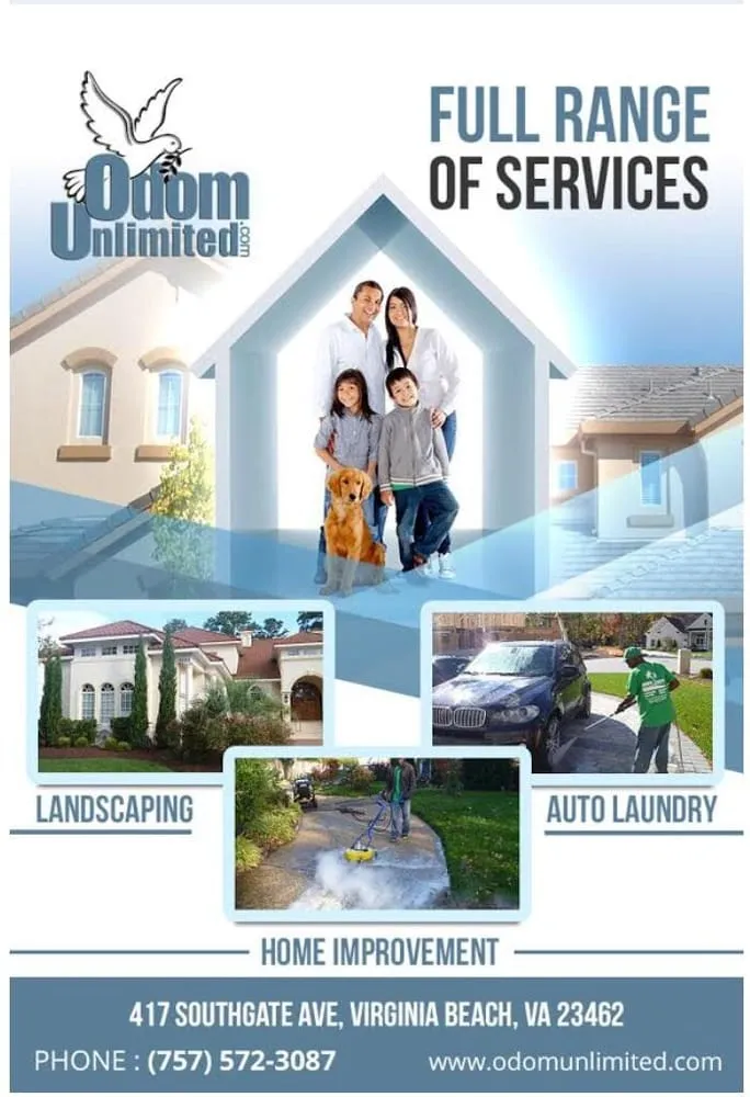 Professional residential landscaping experts serving Virginia Beach, VA - Odom Unlimited