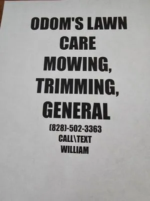 Odom's Lawn Care Logo