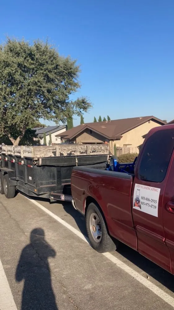 Professional yard cleanup service in Paso Robles, CA by Ody's Landscaping