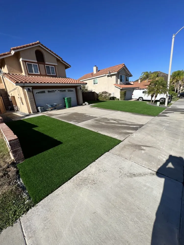 Local lawn mowing service for residential properties in Glendora, CA by OE Landscape