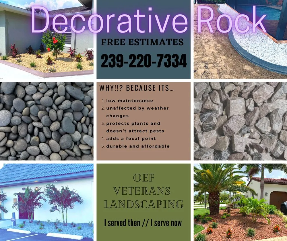 Professional yard cleanup service experts serving Cape Coral, FL - OEF Veterans Landscaping