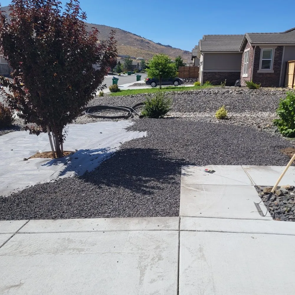 Reliable yard maintenance for residential properties in Carson City, NV by OEL Landscape