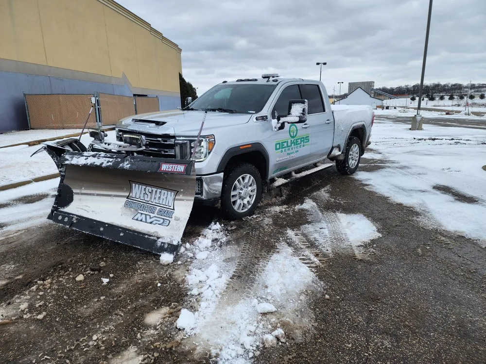 Professional residential landscaping in Byron, MN by Oelkers Services