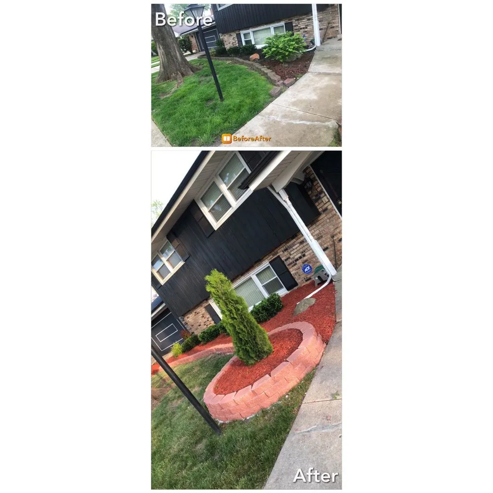 Local garden landscaping in Joliet, IL by O&F Landscape