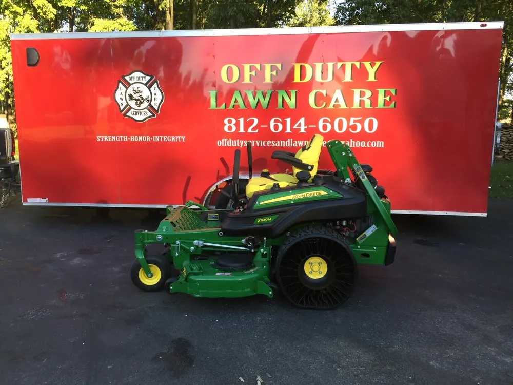Professional landscape design in New Point, IN by Off Duty Lawn Care