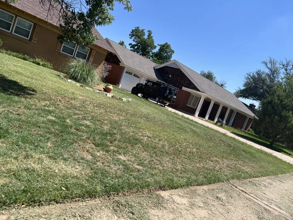 Professional landscape installation with custom design across Midland, TX - Off The Block Lawn Care Services