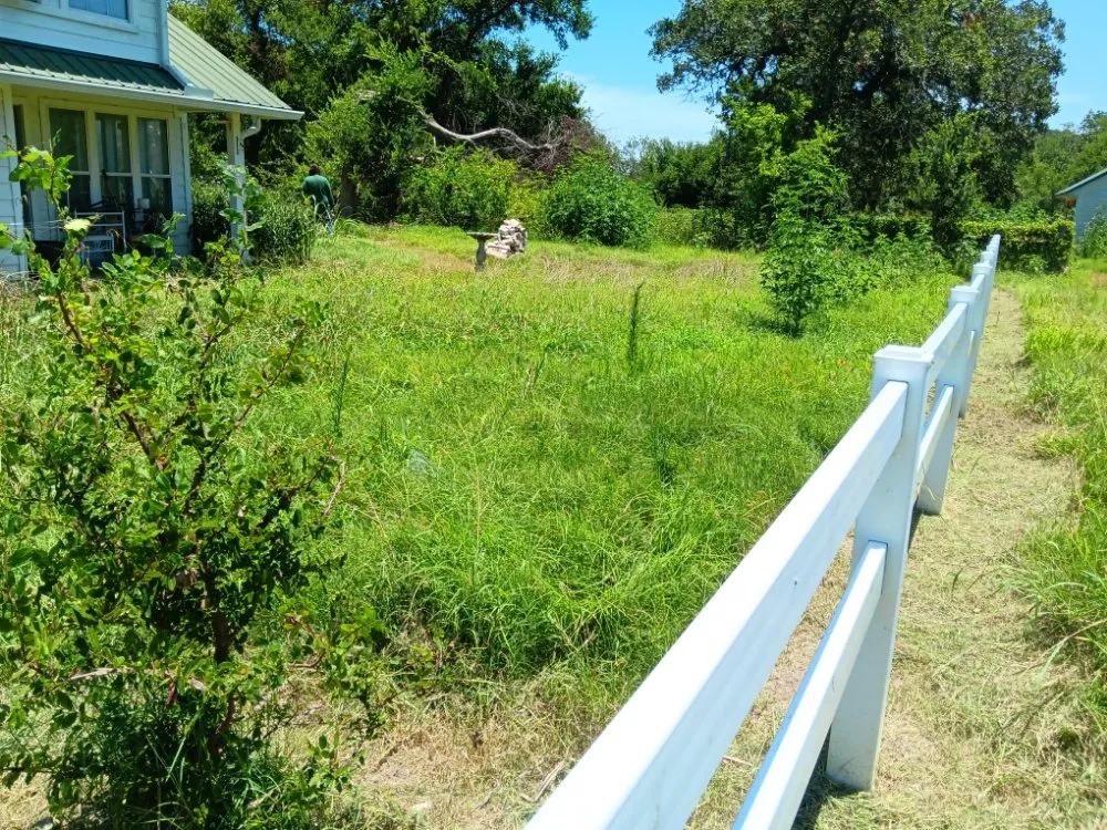 Custom outdoor landscaping for year-round maintenance across Waco, TX - Off The Top Texas Lawn Care