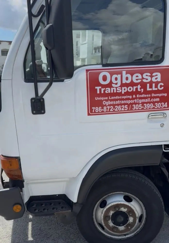 Custom residential landscaping in Florida City, FL by Ogbesa Transport