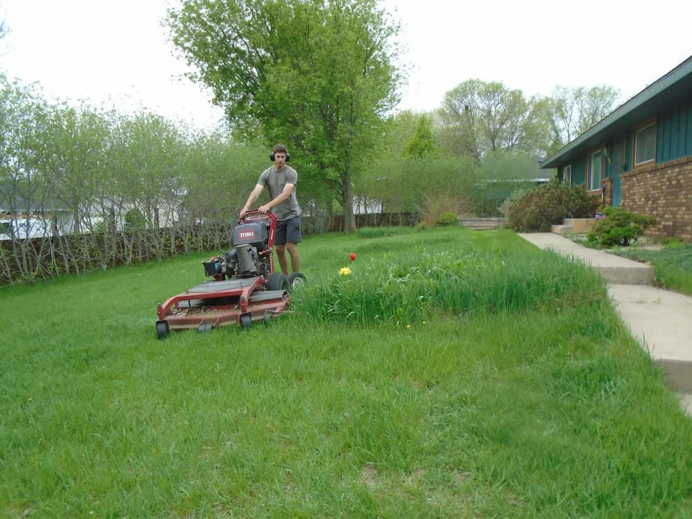 Local yard cleanup service in Cedar e Bethl, MN by Oggs Lawn Care