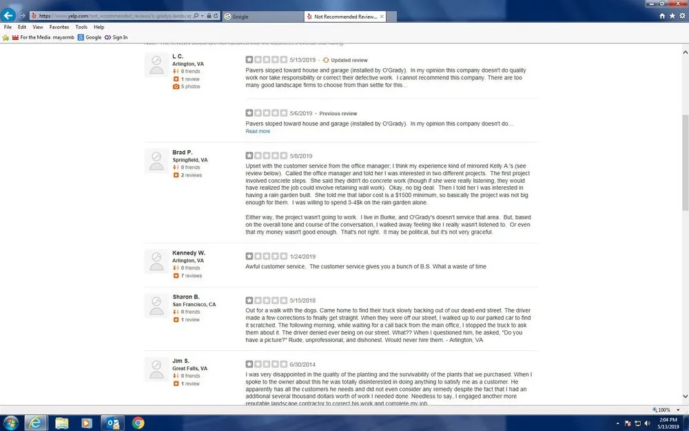 Affordable outdoor landscaping for residential properties across Falls Church, VA - O'Grady's Landscape and Lawn Care