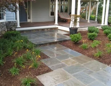 Professional landscape installation in Falls Church, VA by O'Grady's Landscape and Lawn Care