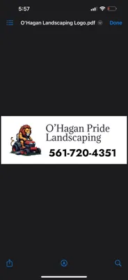 O’Hagan Pride Landscaping Logo