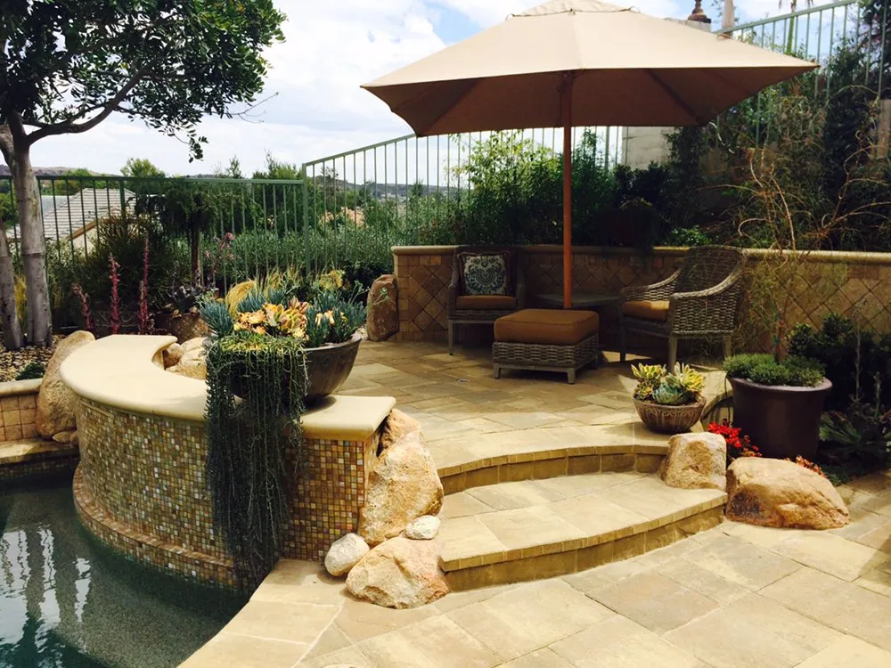 Professional lawn care service in Costa Mesa, CA by Ohana Art Environments