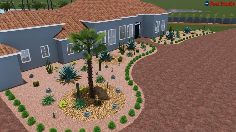 Trusted garden landscaping in Mission, TX by Ohana Construction & Landscaping