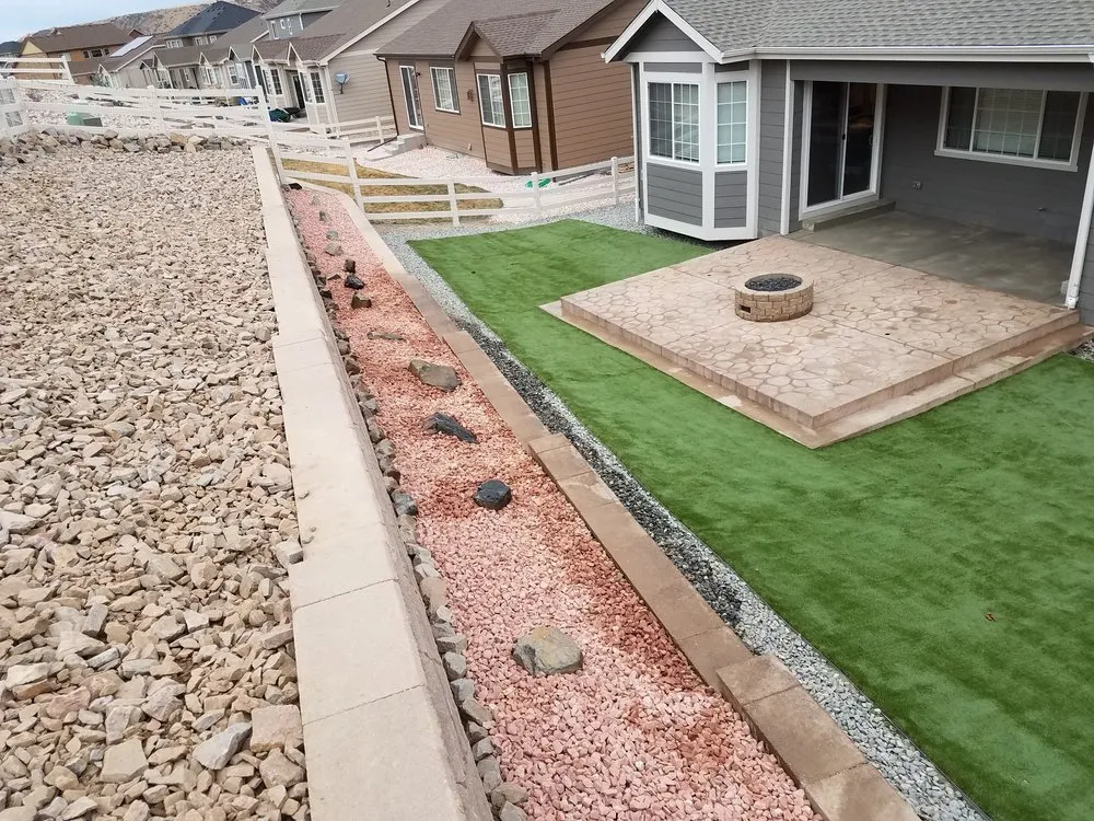 Custom landscape design in Castle Rock, CO by Ohana Excavating and Landscape