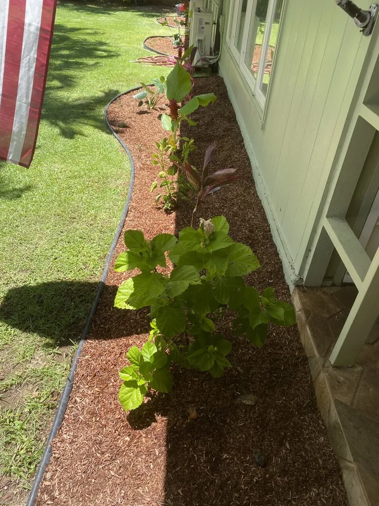 Custom residential landscaping for homes in Kaneohe, HI by Ohana Lawn Service