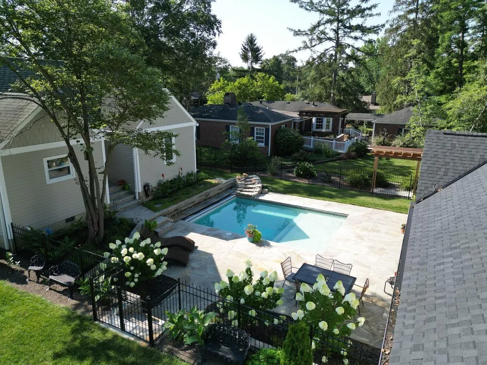 Professional garden landscaping in Lebanon, OH by Ohana Pools and Spas