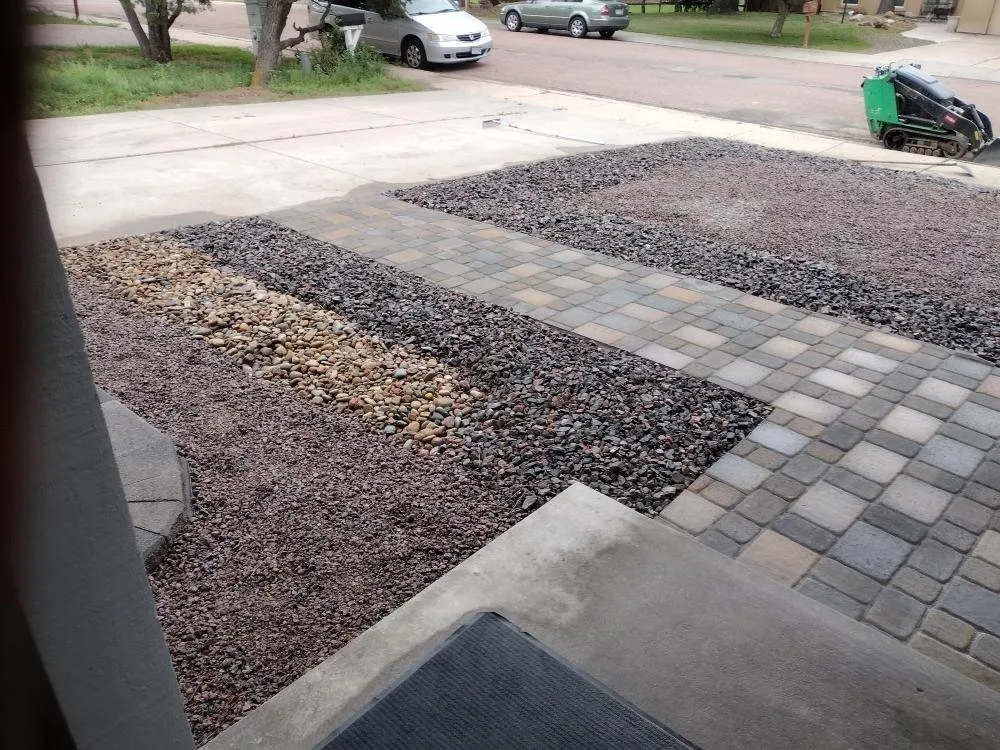 Custom landscaping services for homes in Colorado Springs, CO by O'Hanley Enterprises