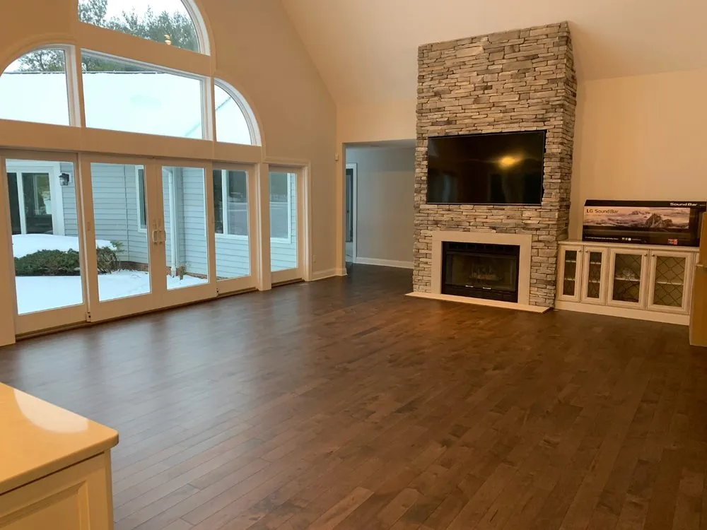 Custom landscape design with custom design across Akron, OH - Ohio Beauty Cut Stone