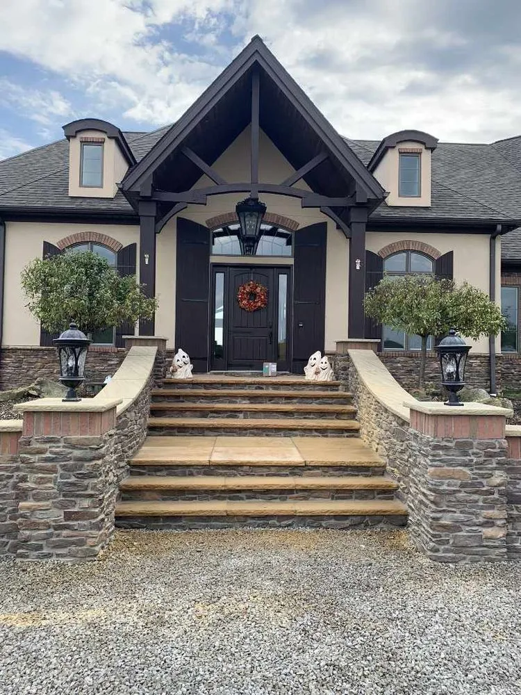 Affordable lawn care service in Akron, OH by Ohio Beauty Cut Stone