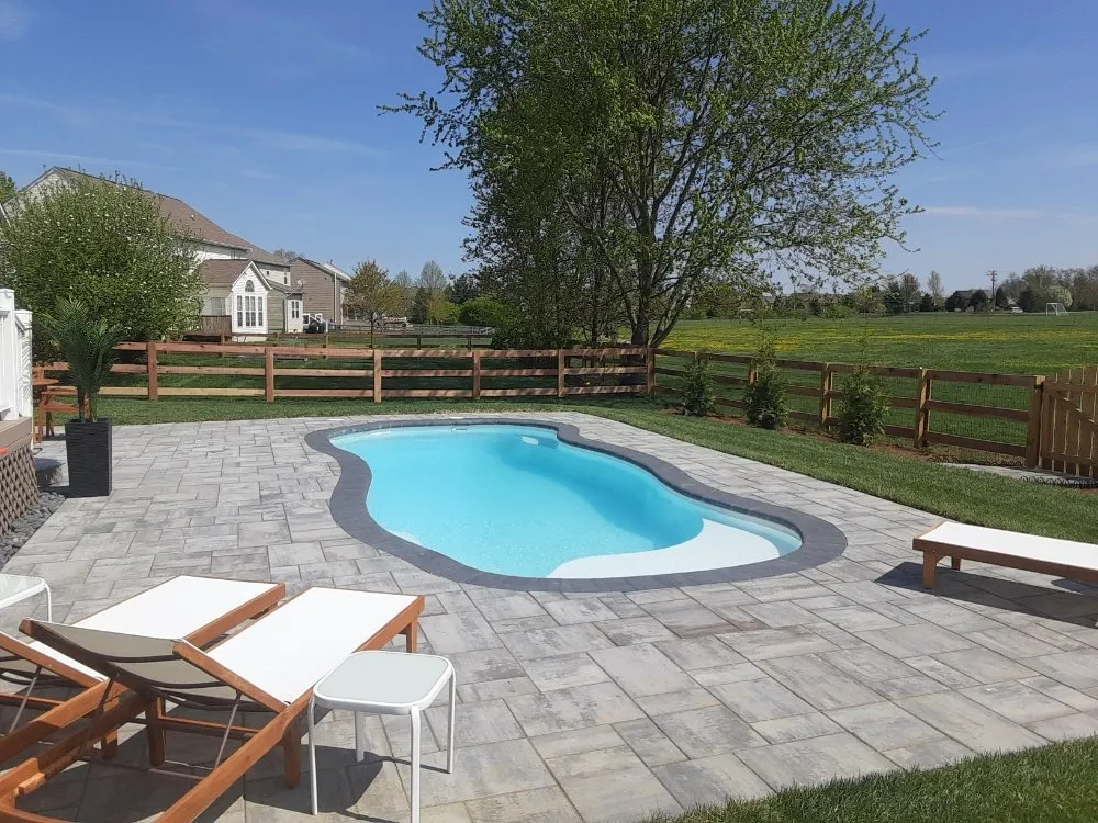 Custom landscape installation in Wilmington, OH - Ohio PipeworX