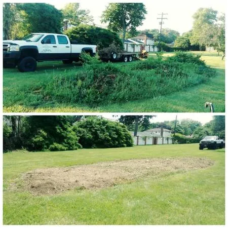 Professional residential landscaping in Ashville, OH by Ohio Stump Grinding