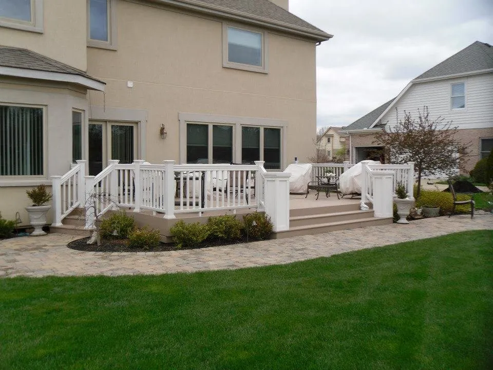 Affordable landscape installation with custom design in Dayton, OH by Ohio Yard and Deck