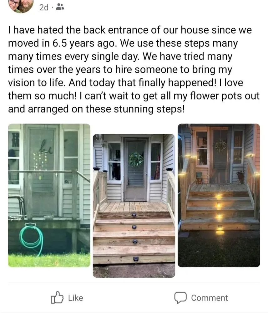 Expert garden landscaping for residential properties in Elkhart, IN by Ohler’s Lawn & Property Management