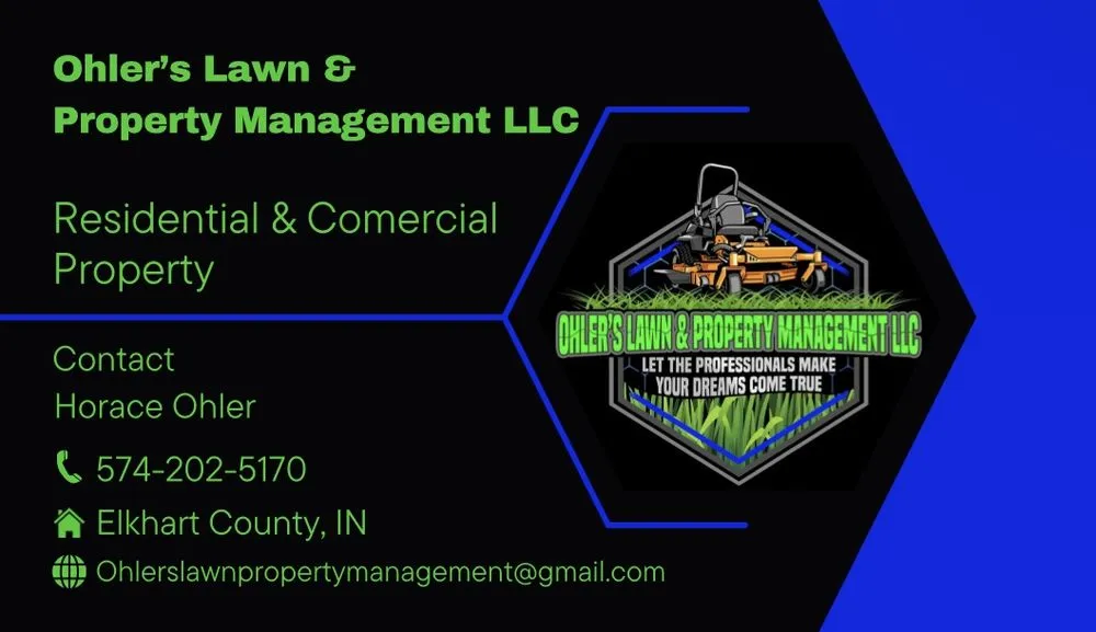 Reliable yard maintenance in Elkhart, IN by Ohler’s Lawn & Property Management