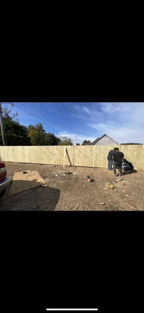 Custom landscape installation in Memphis, TN by O&J Service