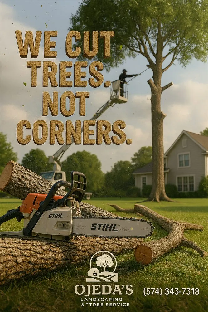 Local landscape installation for beautiful yards in Elkhart, IN by Ojeda’s Landscaping & Tree Service