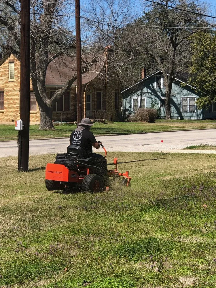Trusted landscape installation in New Ulm, TX by Ojodeagua Lawn and Landscaping Services