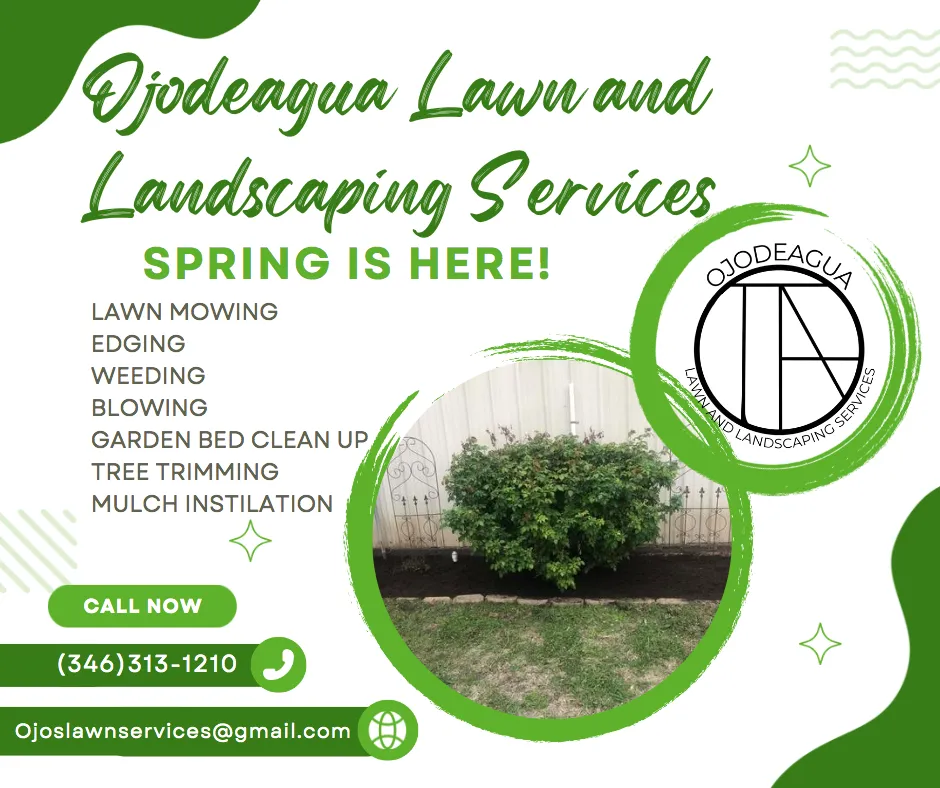 Top-rated landscape installation for homes in New Ulm, TX by Ojodeagua Lawn and Landscaping Services
