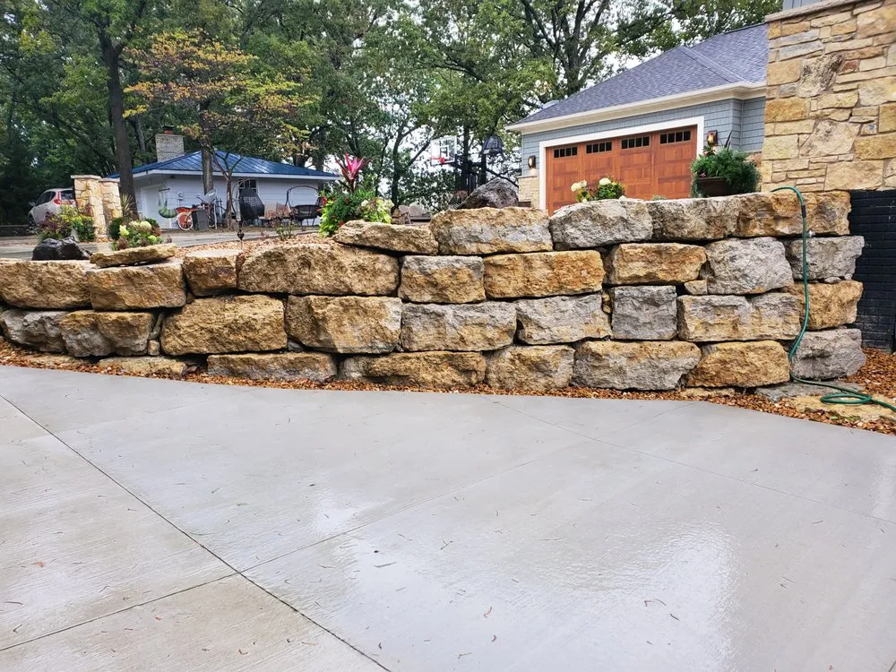 Professional yard maintenance for residential properties in Atwood, IL by Okaw Prairie Landscapes