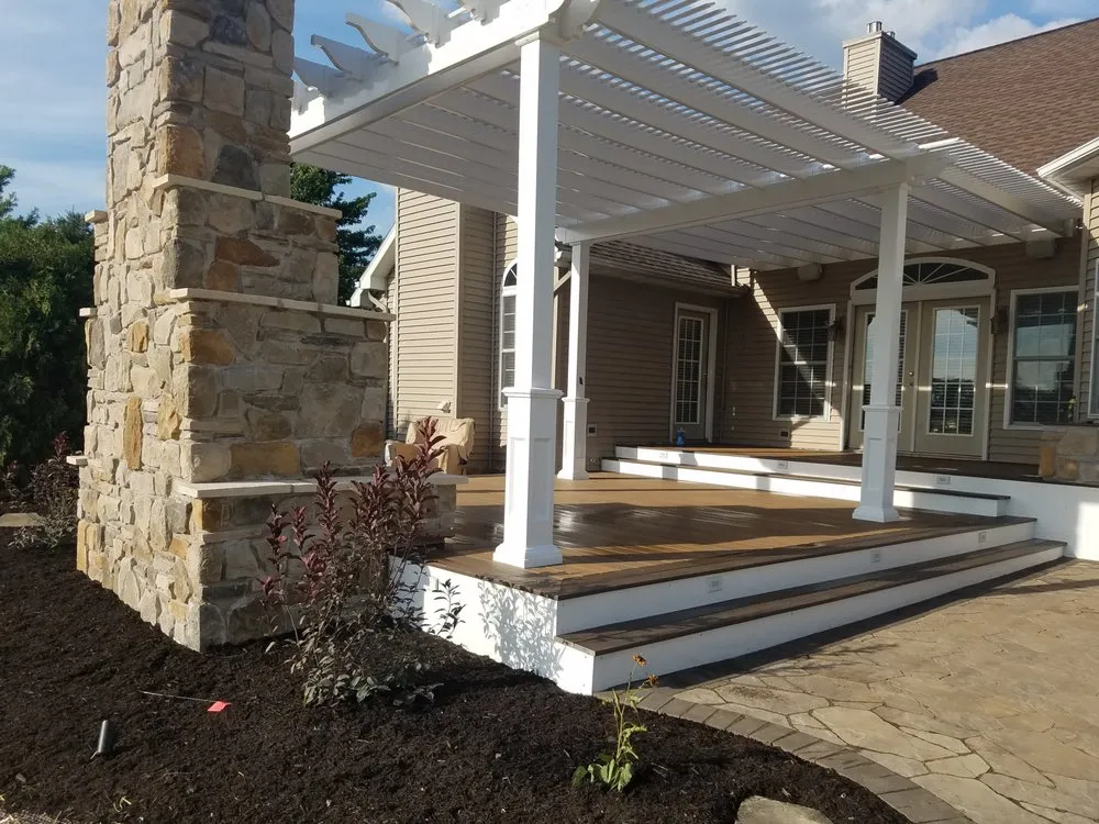 Expert landscaping services with custom design in Atwood, IL by Okaw Prairie Landscapes