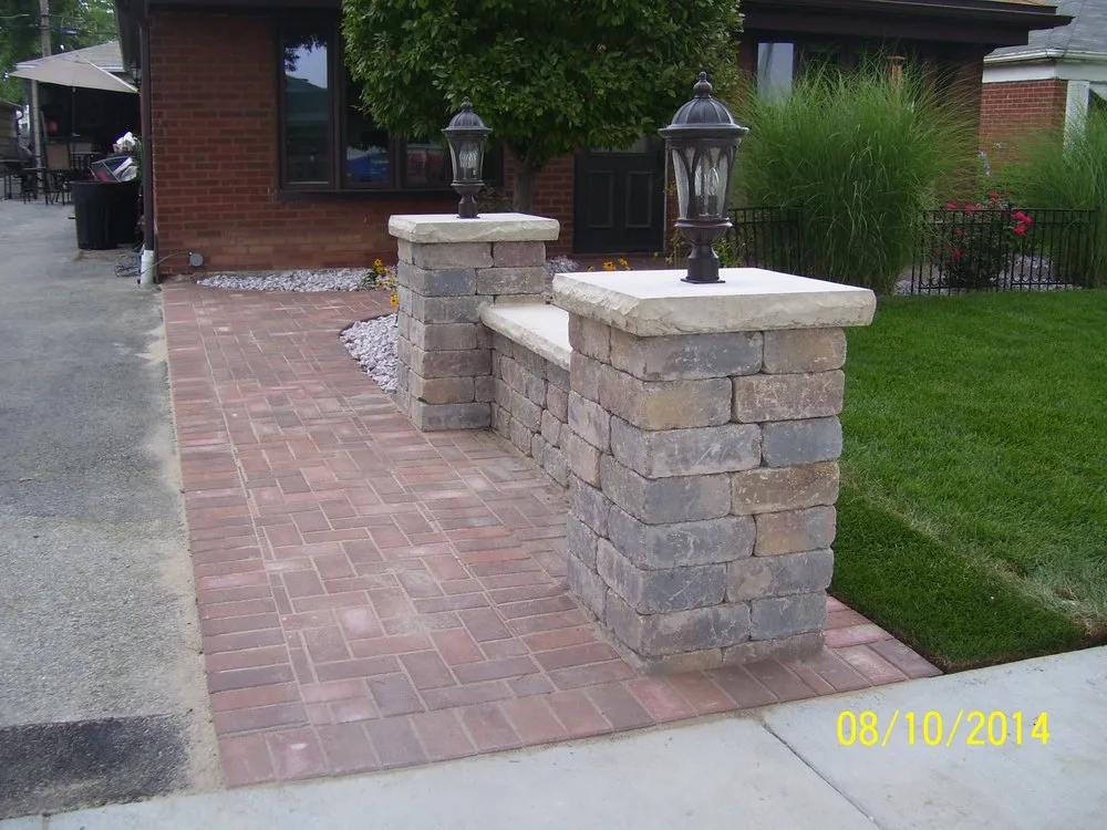 Custom landscape design for year-round maintenance in Merrionette Park, IL by O'Keefe Landscaping