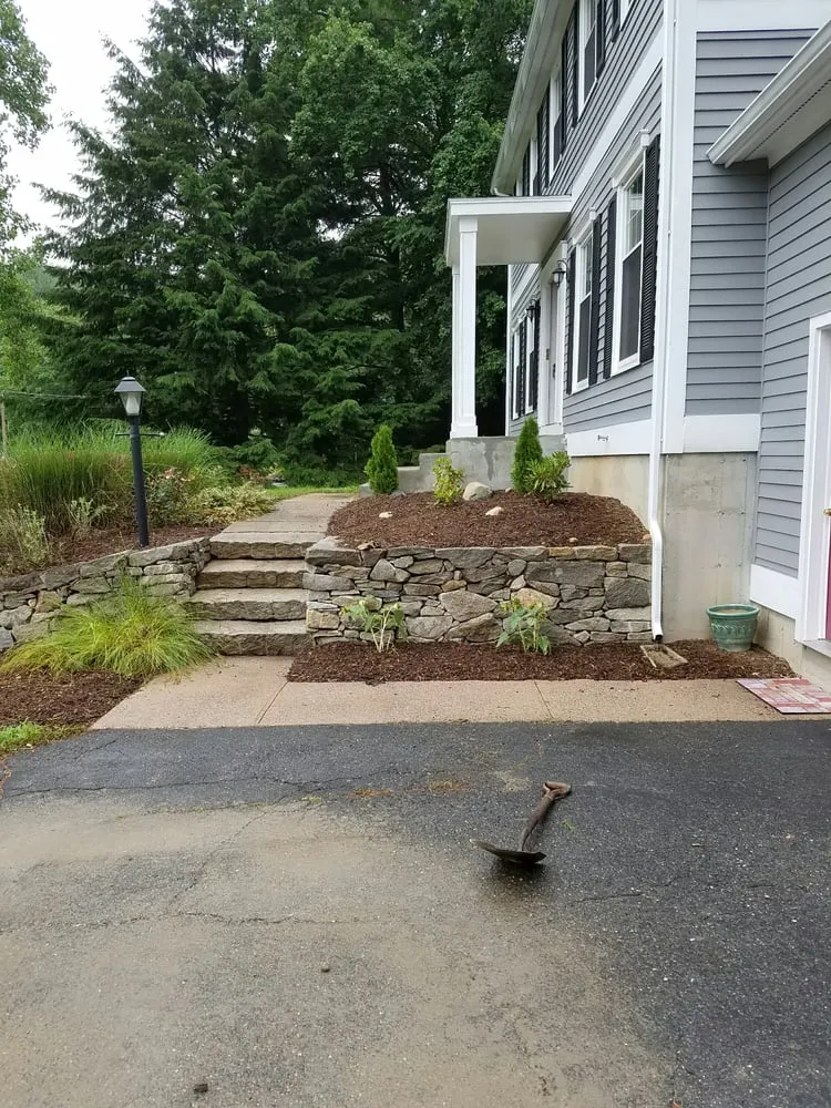 Custom lawn mowing service in West Hartford, CT by Okie's Landscaping