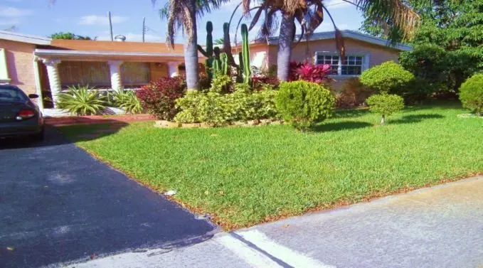 Expert lawn mowing service for residential properties across Fort Lauderdale, FL - OL Keep It Green Lawn Care Services