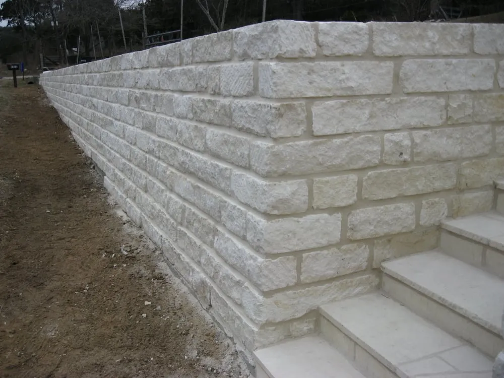 Custom landscape installation in Kyle, TX - Ol' Yeller Landscaping