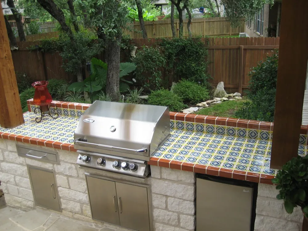 Custom outdoor landscaping for beautiful yards in Kyle, TX by Ol' Yeller Landscaping